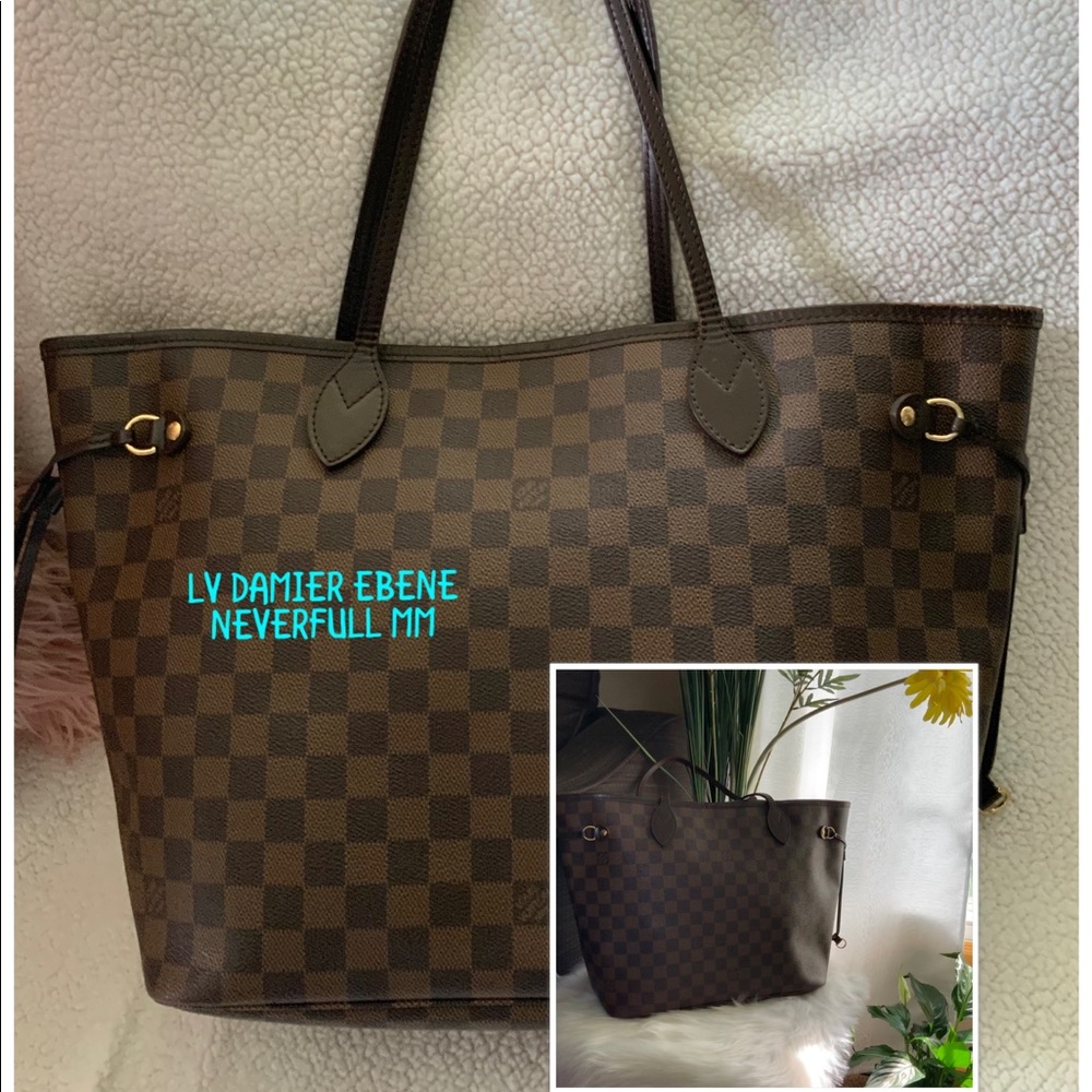 🌺SOLD🌺 LV DAMIER EBENE NEVERFULL MM